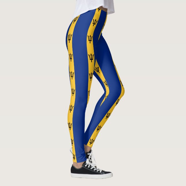 Legging Bandeira de Barbados (Direita)