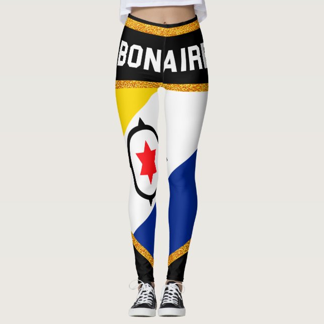 Legging Bandeira de Bonaire (Frente)