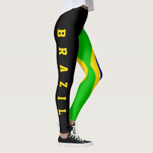 Legging Bandeira de Brasil