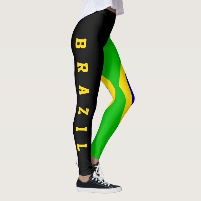 Legging Bandeira de Brasil (Direita)