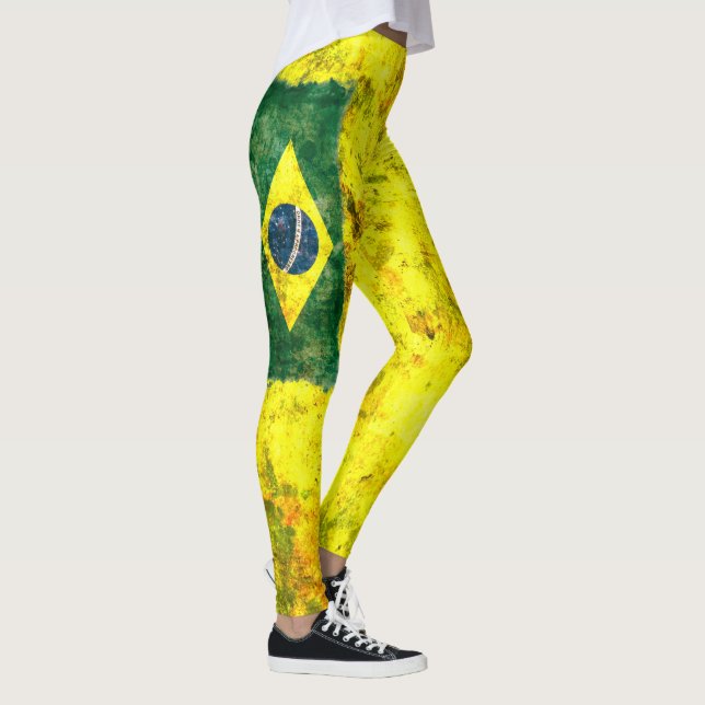 Legging Bandeira de Brasil (Direita)