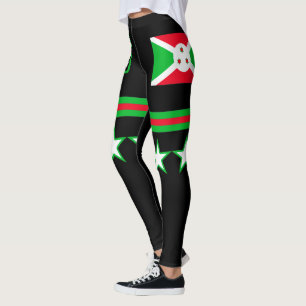 Legging Bandeira de Burundi