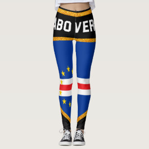 Legging Bandeira de Cabo Verde