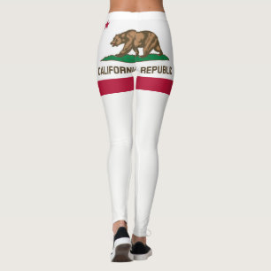 Legging Bandeira de Califórnia