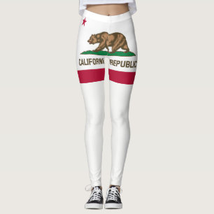 Legging Bandeira de Califórnia