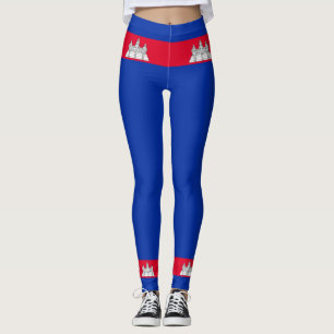Legging Bandeira de Cambodia