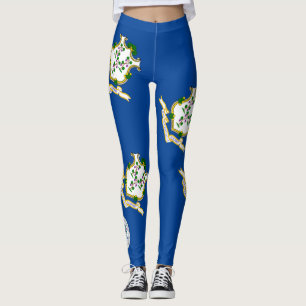 Legging Bandeira de Connecticut