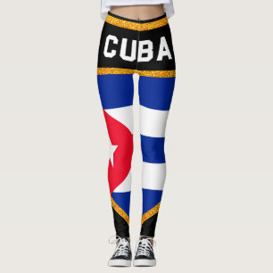 Legging Bandeira de Cuba