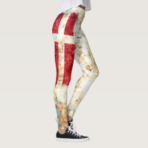 Legging Bandeira de Dinamarca