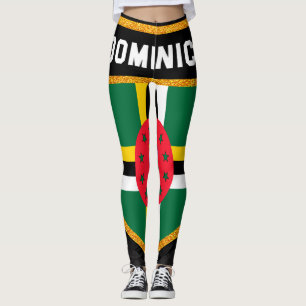 Legging Bandeira de Dominica