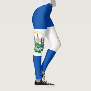Legging Bandeira de El Salvador