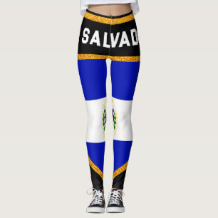 Legging Bandeira de El Salvador