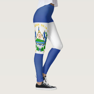 Legging Bandeira de El Salvador Legal