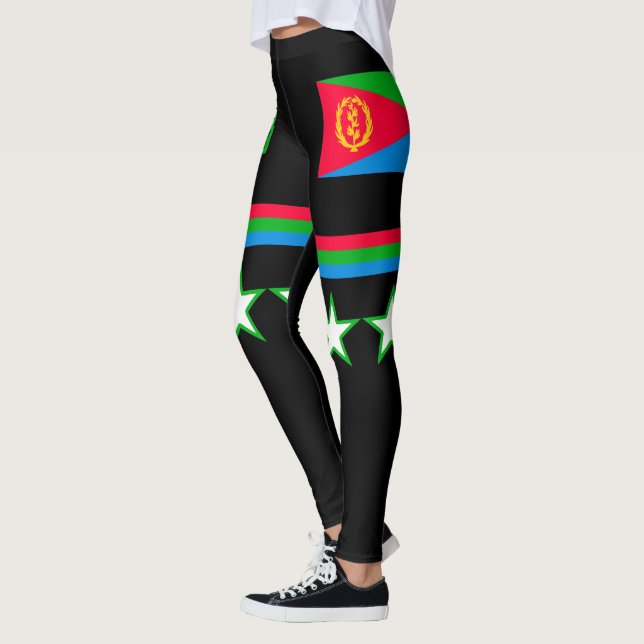 Legging Bandeira de Eritrea (Esquerda)