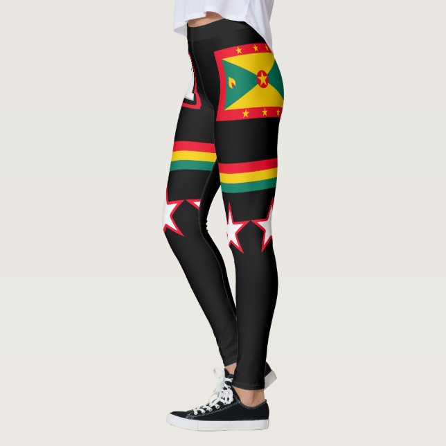 Legging Bandeira de Grenada (Esquerda)