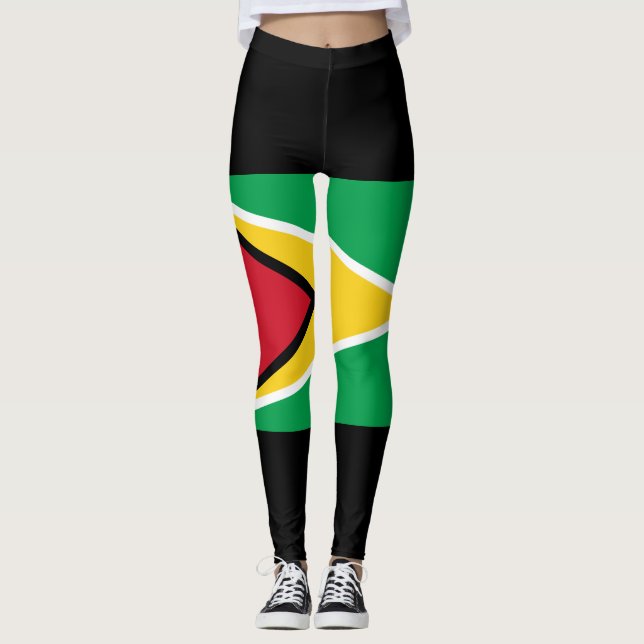Legging Bandeira de Guyana (Frente)