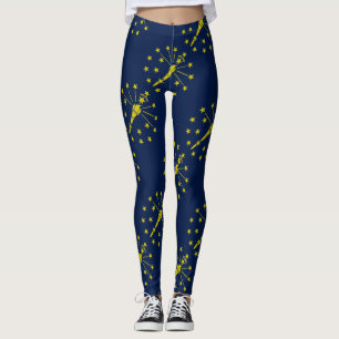 Legging Bandeira de Indiana