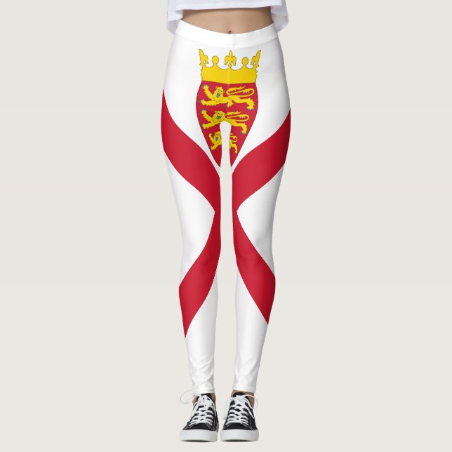 Legging Bandeira de Jersey (Frente)
