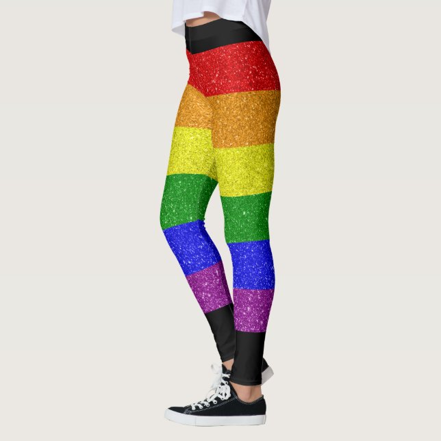 Legging Bandeira de Lgbt (Esquerda)