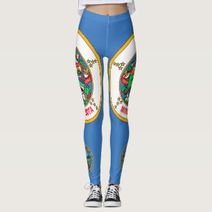 Legging Bandeira de Minnesota