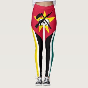 Legging Bandeira de Moçambique