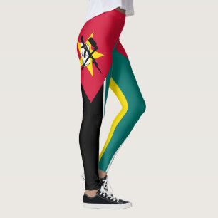 Legging Bandeira de Moçambique