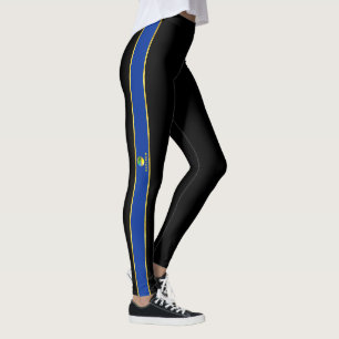 Legging bandeira de Montana