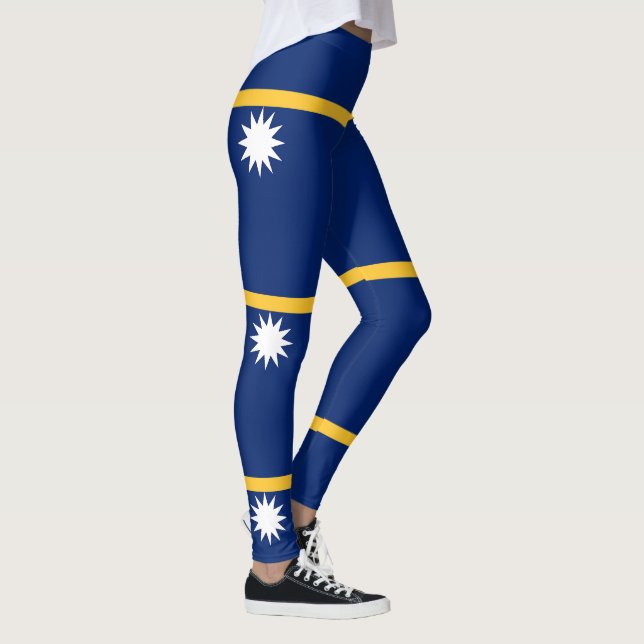Legging Bandeira de Nauru (Direita)