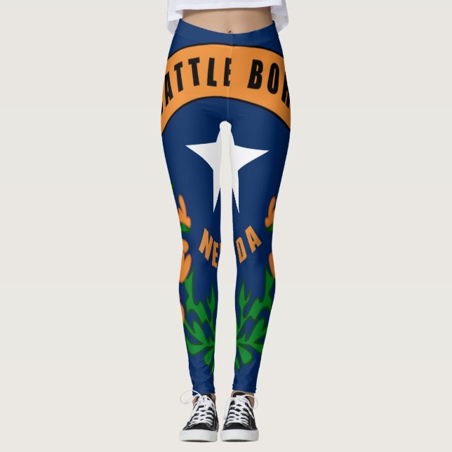 Legging Bandeira de Nevada (Frente)
