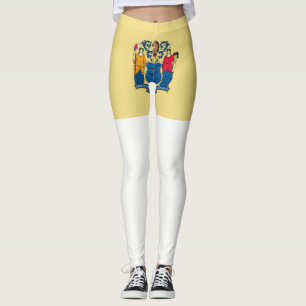 Legging Bandeira de New-jersey