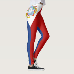 Legging Bandeira de Sint Maarten