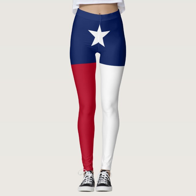 Legging Bandeira de Texas (Frente)