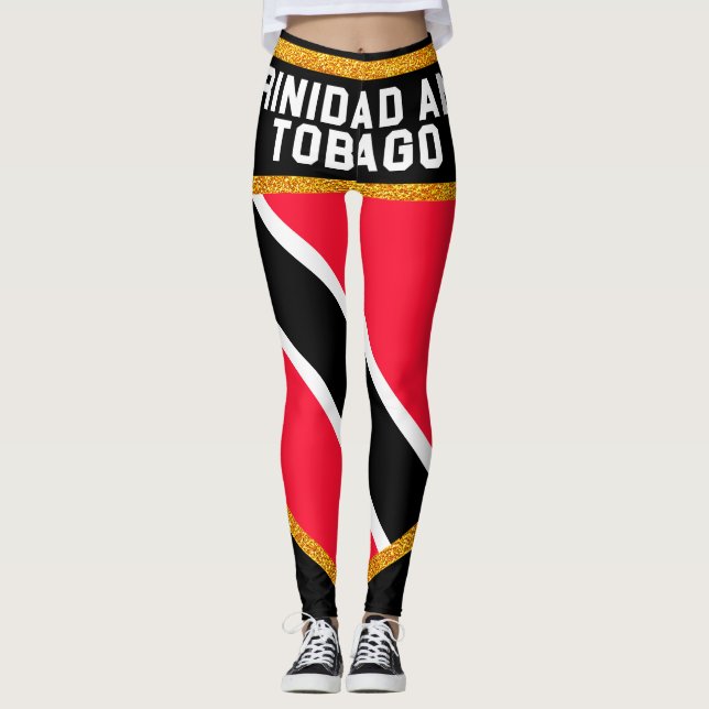 Legging Bandeira de Trinidad and Tobago (Frente)