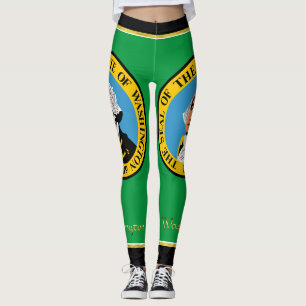 Legging Bandeira de Washington