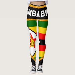 Legging Bandeira de Zimbabwe