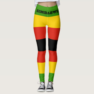 Legging Bandeira de Zimbabwe África