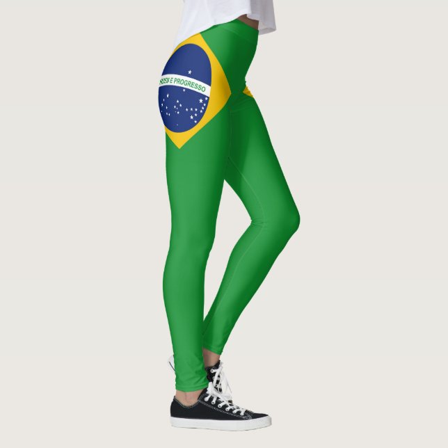 Legging Bandeira do Brasil Bandeira do Brasil (Direita)