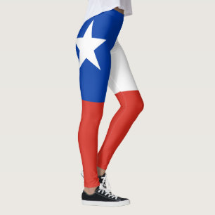 Legging Bandeira do Chile