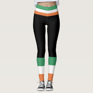 Legging Bandeira do Dia do Paddy's Day Ireland