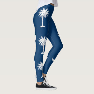Legging Bandeira do estado da Carolina do Sul