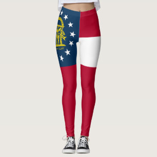 Legging Bandeira do Estado da Geórgia