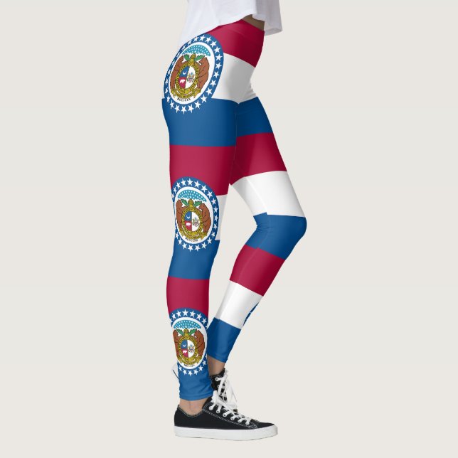 Legging Bandeira do estado de Missouri (Direita)