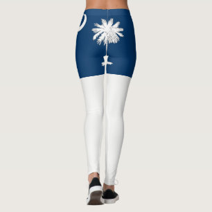 Legging Bandeira do estado de South Carolina