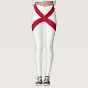 Legging Bandeira do Estado do Alabama