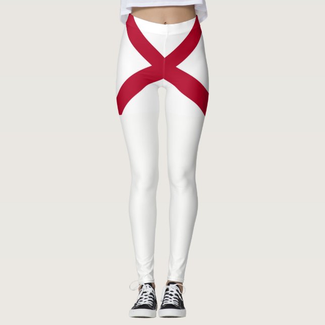 Legging Bandeira do Estado do Alabama (Frente)