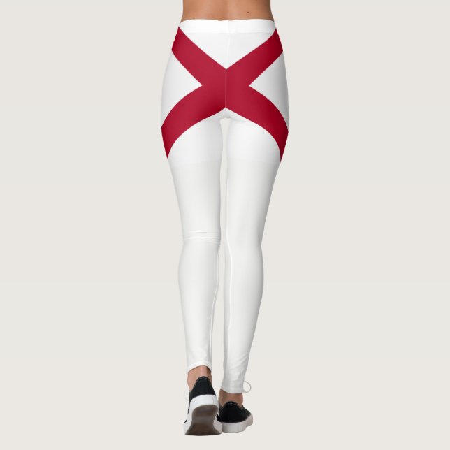 Legging Bandeira do Estado do Alabama (Verso)