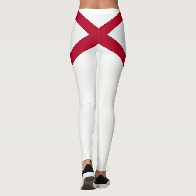 Legging Bandeira do Estado do Alabama (Verso)