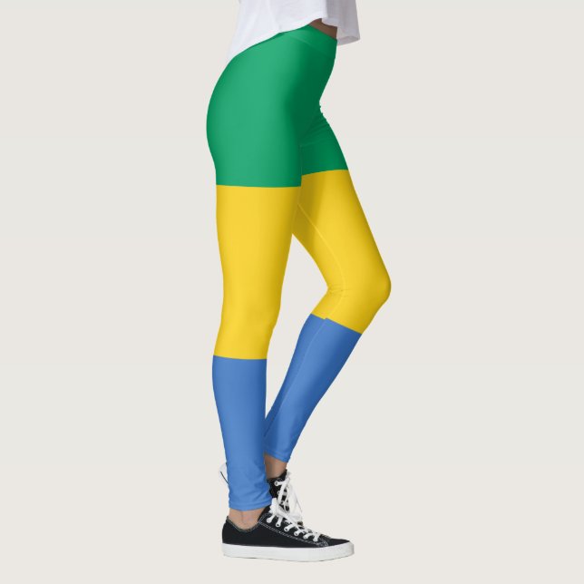 Legging Bandeira do Gabão (Direita)