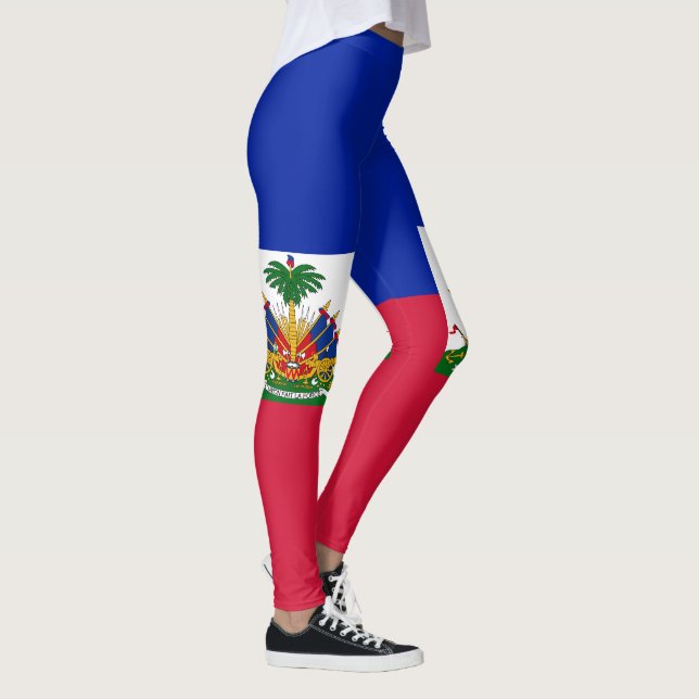 Legging Bandeira do Haiti (Direita)