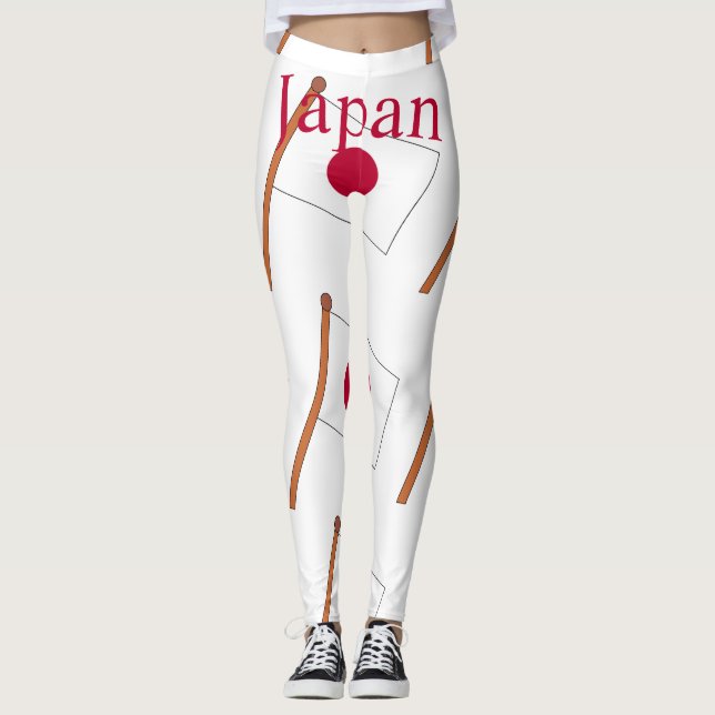 Legging Bandeira do Japão Thunder_Cove (Frente)
